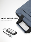 Vention USB 3.0 To USB3.0 3 Ports + Gigabit Ethernet Docking Station -  CKBHB
