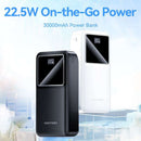 Vention FHMB0 30000mAh 22.5W Power Bank – Professional Grade High-Capacity Portable Charger with Fast Charging, Multi-Device Support, and Reliable Power Delivery for Travel, Office, and Home Use