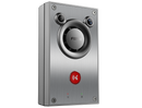 Front panel of Fanvil A12V SIP video door phone with RFID scanner and HD lens
