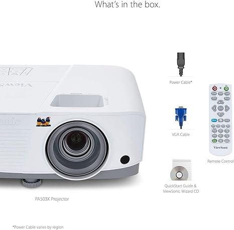 ViewSonic PA503X 3800 Lumens XGA Business Projector