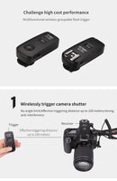 Visico VC-16 Multi-purpose Radio Trigger For Canon Cameras - Lighting For Studios with Remote Control