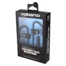 Volkano VEH-001-BK Circuit Series Sports Hook-in Earphones 