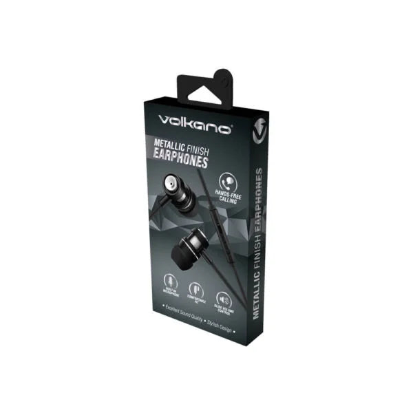 Volkano VK-1007-SL[V1]  Alloy Series Metal Earphone