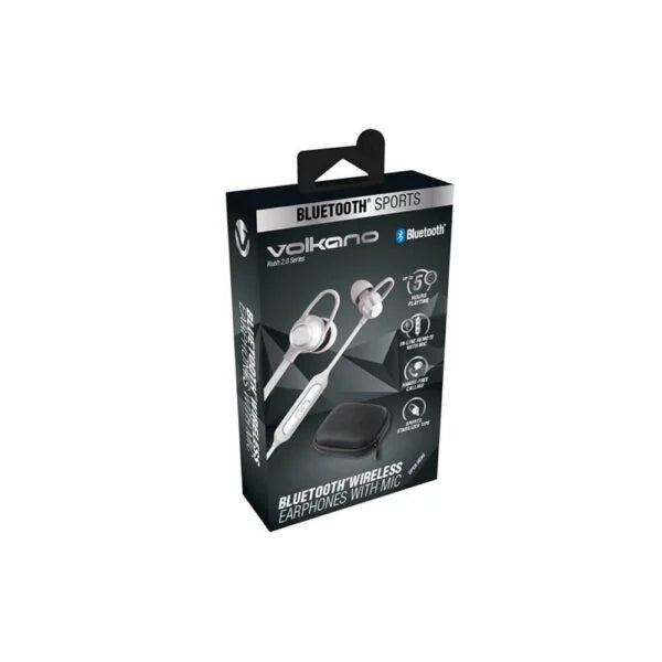Volkano VK-1106-BK Rush 2.0 Bluetooth Earphones