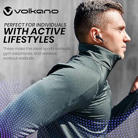 Volkano VK-1151-BK Ore SeriesTrue Wireless Earphones