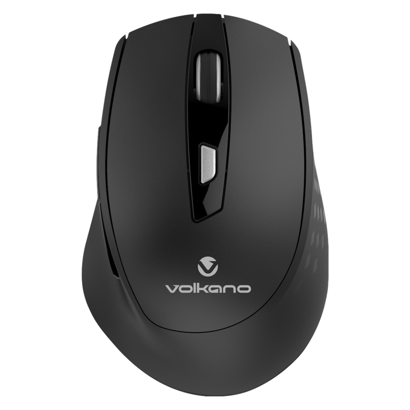 Volkano VK-20234-BK Chrome Series 2.4Ghz Wireless Ergonomic