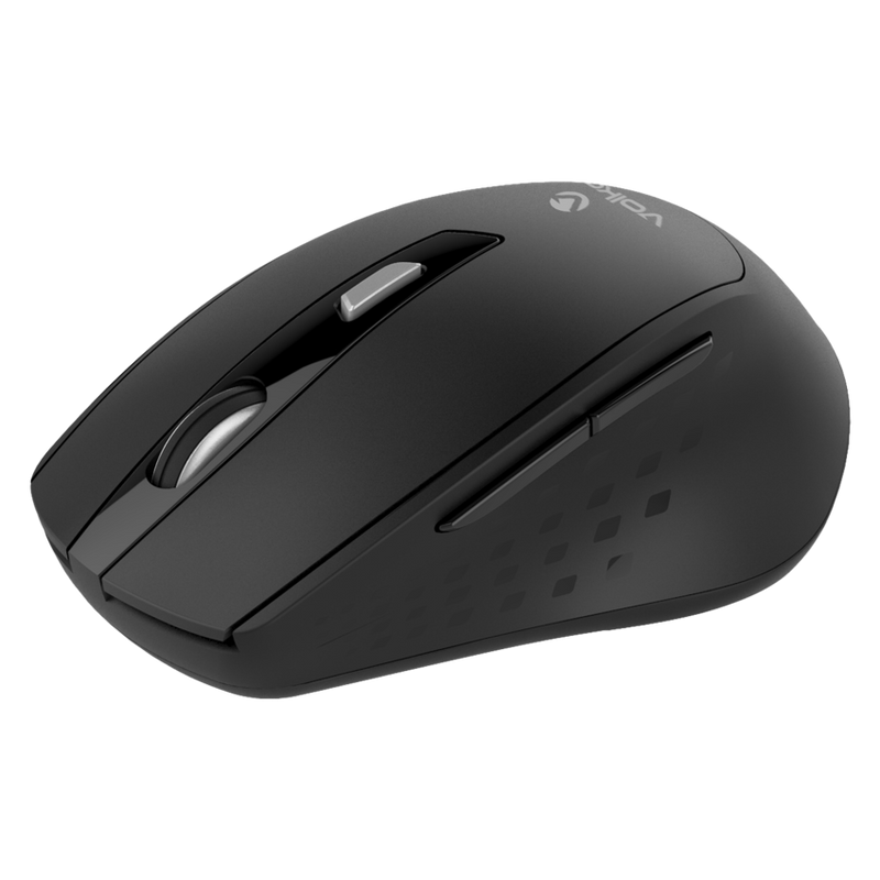 Volkano VK-20234-BK Chrome Series 2.4Ghz Wireless Ergonomic