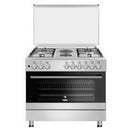 Von VCF964271FSX 90x60cm Freestanding Cooker – Gas & Electric Oven, 5 Burners, Kitchen Appliance