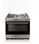 Von VCF964271FSX 90x60cm Freestanding Cooker – Gas & Electric Oven, 5 Burners, Kitchen Appliance