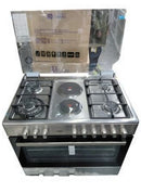 Von VCF964271FSX 90x60cm Freestanding Cooker – Gas & Electric Oven, 5 Burners, Kitchen Appliance