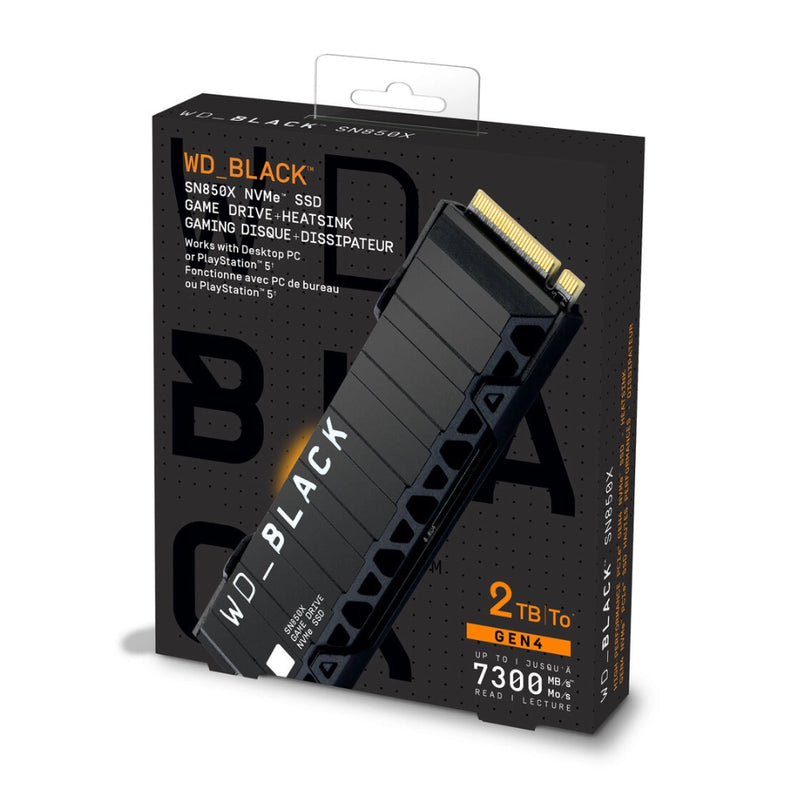 WD Black SN850X 2TB NVMe Gen 4 Internal SSD | Digital Store