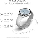 Stainless steel buckle on Xiaomi Watch S4 41mm fluororubber band