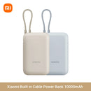 Xiaomi P15ZM 10000mAh Power Bank (Integrated Cable) – Compact and reliable power backup with built-in cable for fast and convenient device charging anytime