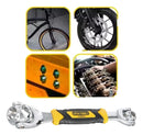 Uyustools YTM8SU Universal Socket Wrench – Multi-Size, Quick-Adjust Tool for Nuts & Bolts
