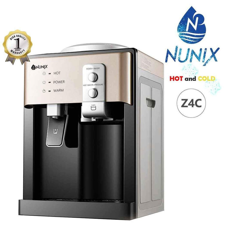 Nunix Z4C Hot &amp; Cold Water Dispenser –Energy-Efficient, Sleek Design with Fast Heating &amp; Cooling, Perfect for Homes, Offices, and Commercial Spaces