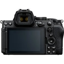 Top dial layout and hot shoe configuration of the Nikon Z5 II mirrorless body.