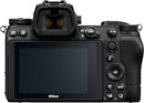 Nikon Z6 II back view showing 3.2-inch tilting touchscreen LCD and control buttons