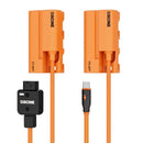 ZGCINE USB-C PD to NPF Dummy Battery Cable – Provides continuous power supply for cameras and devices using USB-C PD sources for reliable operation
