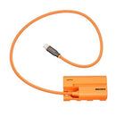 ZGCINE USB-C PD to NPF Dummy Battery Cable – Provides continuous power supply for cameras and devices using USB-C PD sources for reliable operation