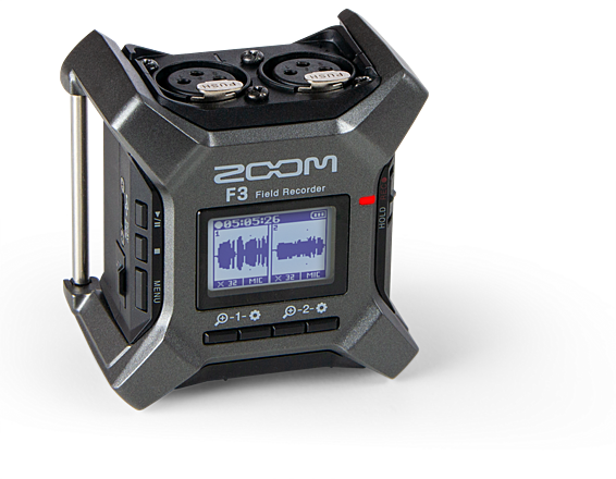 Zoom F3 2-Input / 2-Track Portable Field Recorder