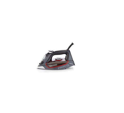Black & Decker X2050-B5 Steam Iron with Ceramic Soleplate – 2200W