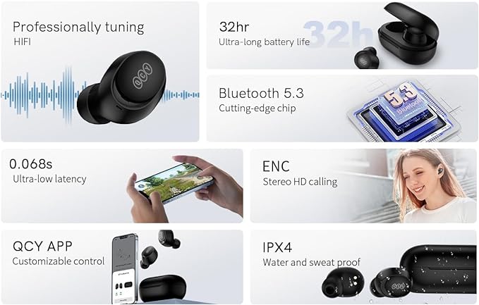 QCY ArcBuds Lite Wireless Earbuds