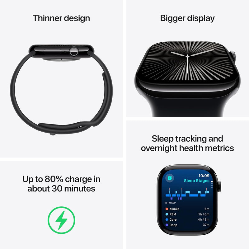 Apple Watch Series 10 42MM Smartwatch with Fitness Tracker
