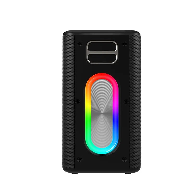 Amaya BD34 wireless Bluetooth speaker 12000mAh IPX5 waterproof outdoor Karaoke with 2 wireless microphone and colorful lights