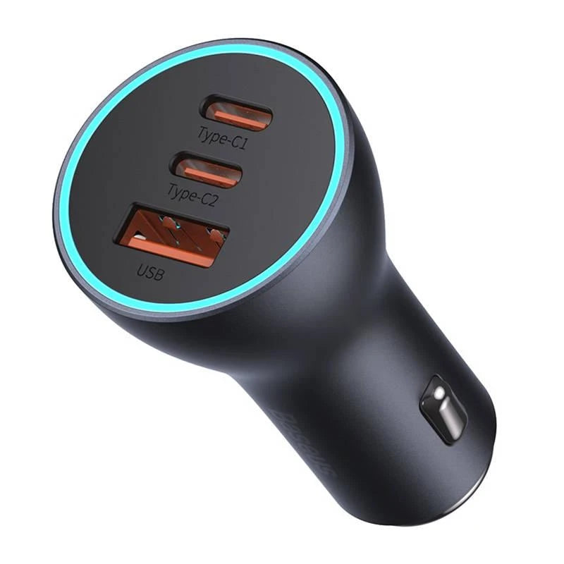 Baseus Car Charger Golden Contactor Pro C+C+U 65W (CGJP010013)