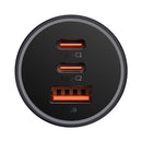 Baseus Car Charger Golden Contactor Pro C+C+U 65W (CGJP010013)