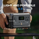 EcoFlow  RIVER 2 Portable Power Station 256Wh - ZMR600-B-UK