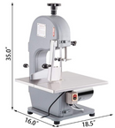 Premier Electric Bone Saw – Model J210 - Commercial Meat Cutting Machine for Butcher Shops &amp; Restaurants