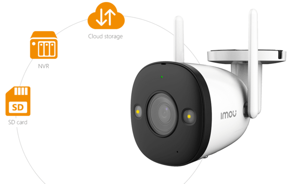 IMOU Bullet 2 WiFi Outdoor Camera with Smart Color Night Vision (IPC-F22FEP)