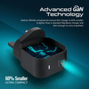 Promate GaNCube-67 Super-Speed USB-C GaNFast  67W  Charger - Perfect for Laptop Charging & Travel
