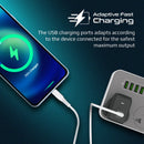 Promate GaNCube-67 Super-Speed USB-C GaNFast  67W  Charger - Perfect for Laptop Charging & Travel