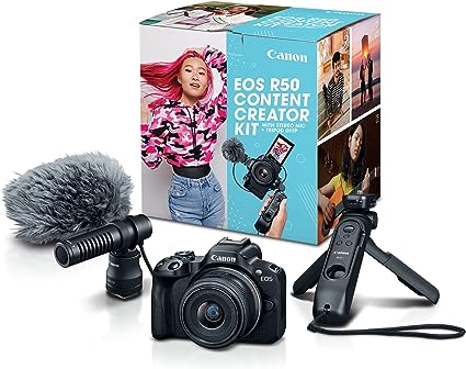Canon EOS R50 Content Creator Kit
