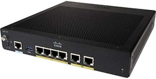 Cisco 921 Gigabit Ethernet security router WAN interfaces- 2 ports Gigabit Ethernet