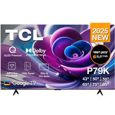 TCL P79K 75-Inch QLED 4K UHD Smart TV – Dolby Vision HDR, Google TV, Voice Control