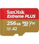 SanDisk 256GB Extreme microSDXC UHS-I Card – Up to 190MB/s, 4K UHD, A2, V30 – SDSQXAV-256G-GN6MN