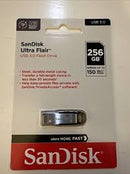 SanDisk Ultra Flair 256GB USB 3.0 Flash Drive – High-Speed Performance (SDCZ73-256G-G46)