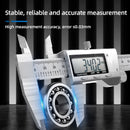 Deli EDL91150 0–150mm Stainless Steel Digital Caliper – Heavy Duty Professional Precision Electronic Measuring Tool for Workshop, Machining, Automotive, Engineering, and Industrial Applications