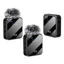 F11-2 Wireless Microphone 3 in 1 For iPhone ,Type C And Camera.