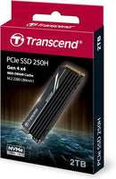 Transcend TS2TMTE250H 2TB M.2 2280 PCIe Gen4x4 NVMe 3D TLC SSD