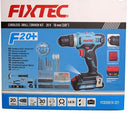 Fixtec FCD2001X-221 20V Cordless Electric Drill – Precision Power Tool for Home & Workshop
