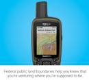 Garmin GPSMAP 65s Handheld GPS – Altimeter, Compass, Multi-Band Satellite Navigation, 2.6" Color Display