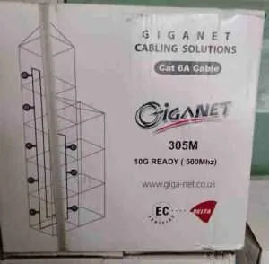 Giganet Category 6A Solid U/UTP PVC INDOOR Cable
