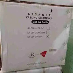 Giganet Category 6A Solid U/UTP Outdoor LDPE Cable