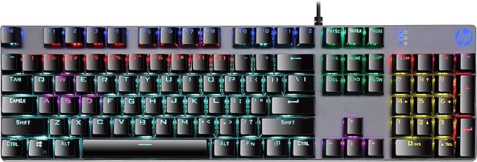 HP GK400F RGB Wired Gaming Mechanical Keyboard 