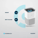 Powerology Smart Air Purifier Eliminate Odor & Smoke