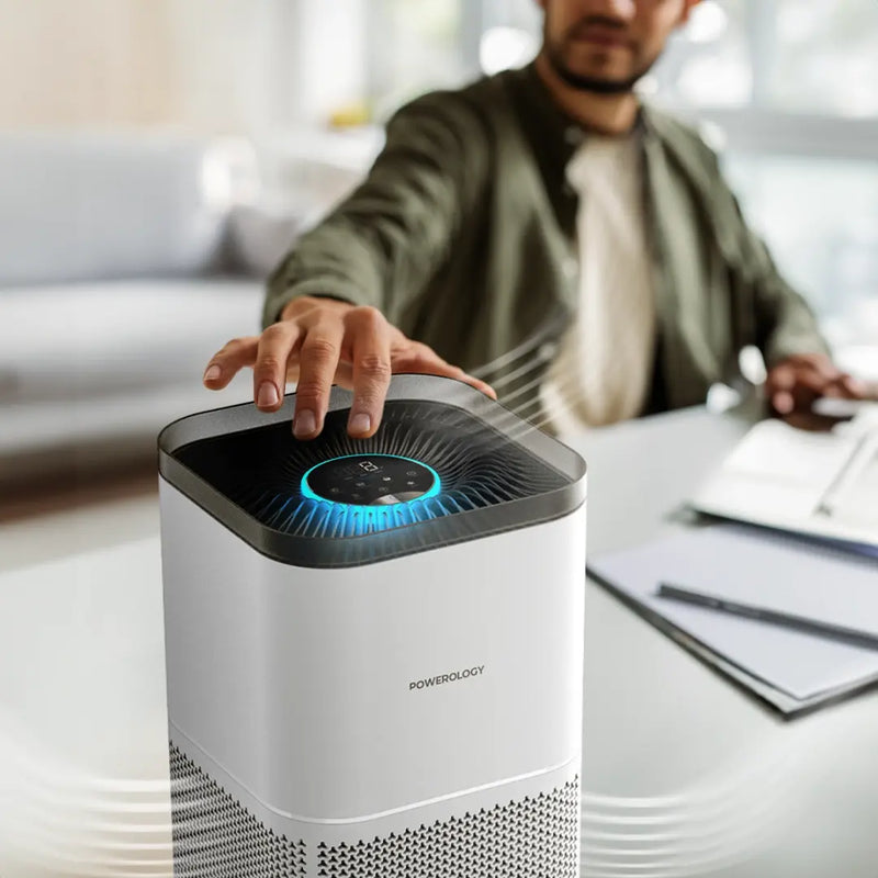 Powerology Smart Air Purifier Eliminate Odor & Smoke